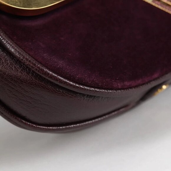 LOUIS VUITTON 2011S/S Avant Garde Pochette Bag Leather M97092 LV Auth BA5478V - Picture 5 of 16